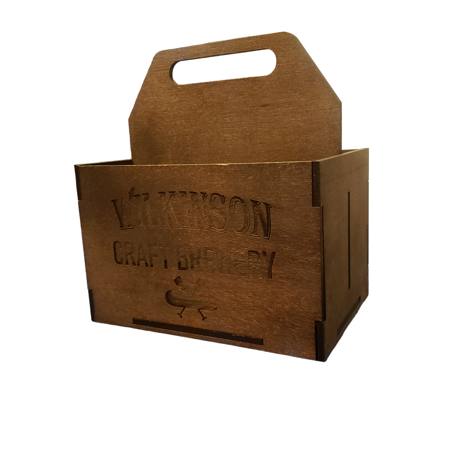 Personalized Beer Bottle Caddy, holds 6 bottles, choose your design