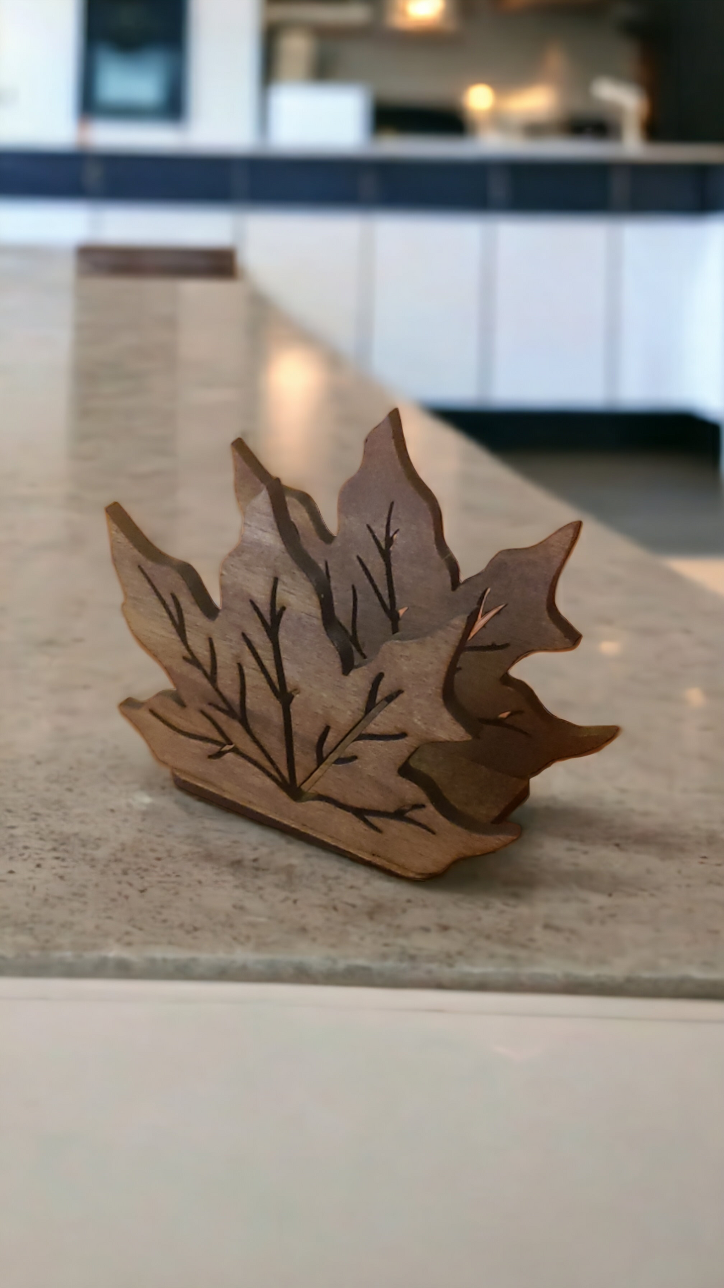 Maple Leaf Napkin Holder