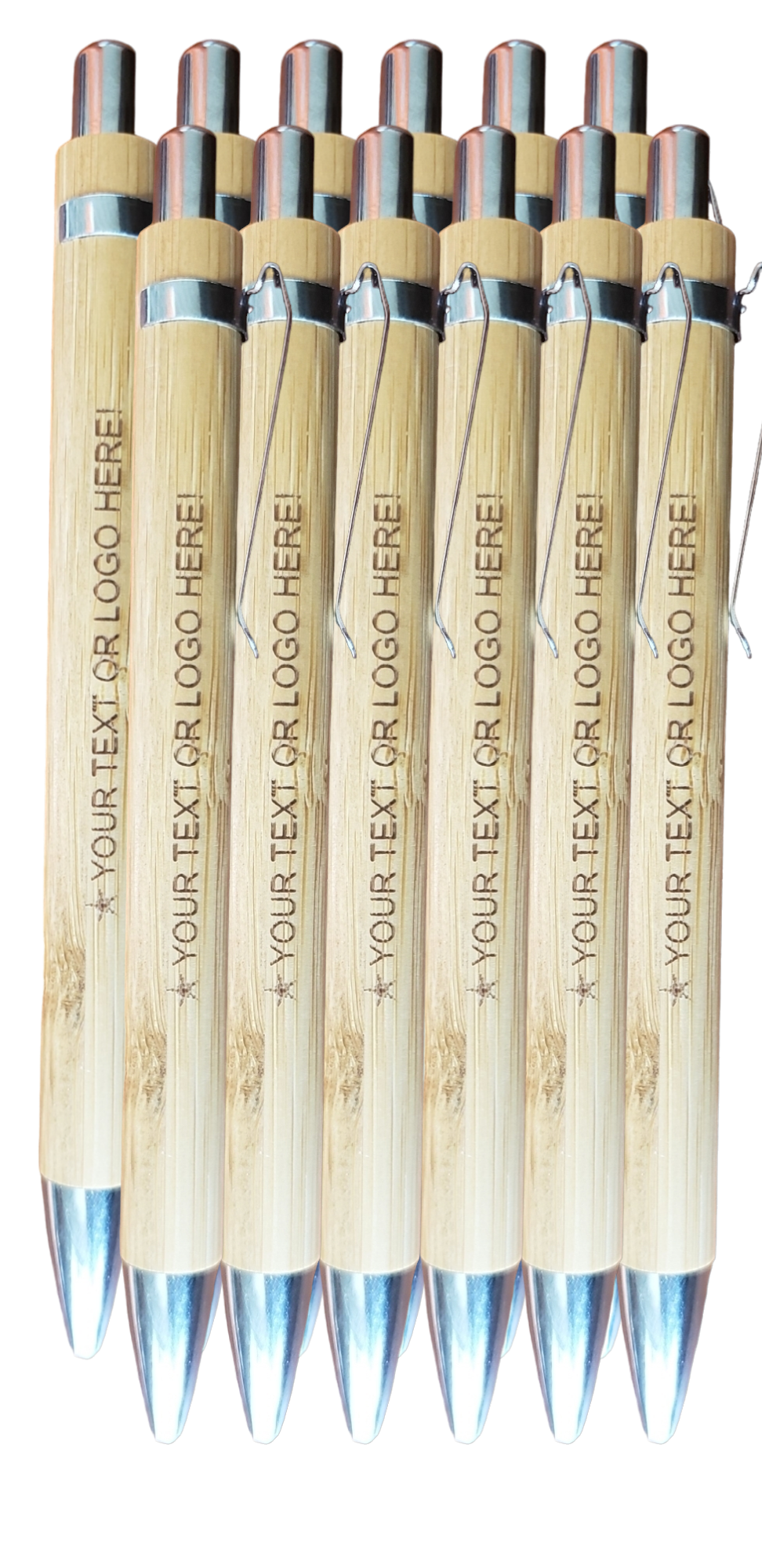Personalized Bamboo Pen Set