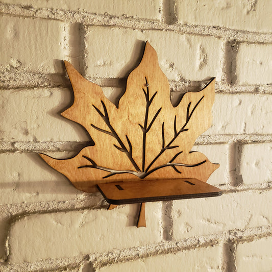 Maple Leaf Small Sconce Shelf